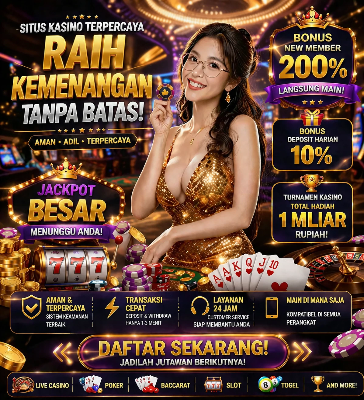 Roleta e blackjack 9game